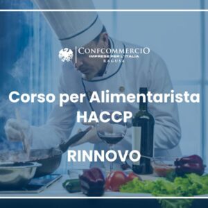 Rinnovo Corso per Alimentarista – HACCP
