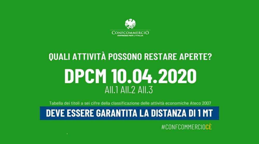 Foto attività aperte DPCM