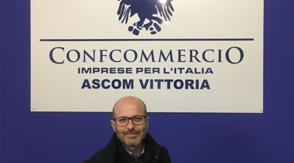 Il presidente Ascom Vittoria Gregorio Lenzo