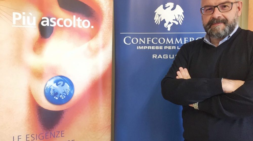 Il presidente regionale Confcommercio Sicilia Gianluca Manenti