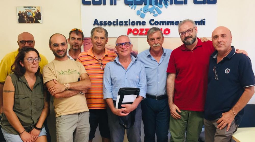 L'incontro tra Confcommercio e amministrazione comunale a Pozzallo