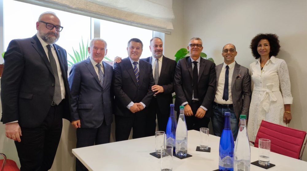 Uno degli incontri a Malta